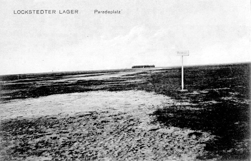 Infizierte Landschaften - Postkarte Lockstedter Lager